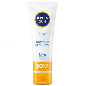 UV Face Sensitive SPF 50, 50 ml Nivea Aurinkovoiteet