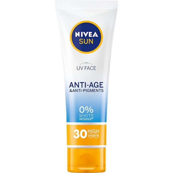 Sun Face Anti Age & Anti Pigments Cream SPF30, 50 ml Nivea Aurinkovoiteet
