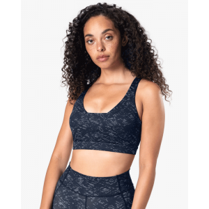 Let Go Sports Bra, Black
