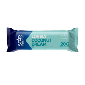 Star Nutrition Protein Bar, 55g, Coconut - Lyhyt Päivämäärä
