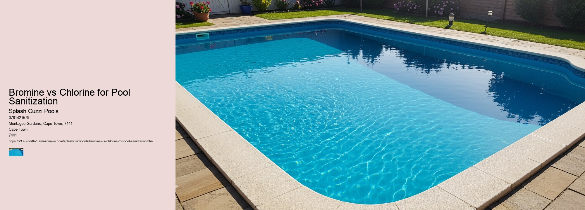 Bromine vs Chlorine for Pool Sanitization