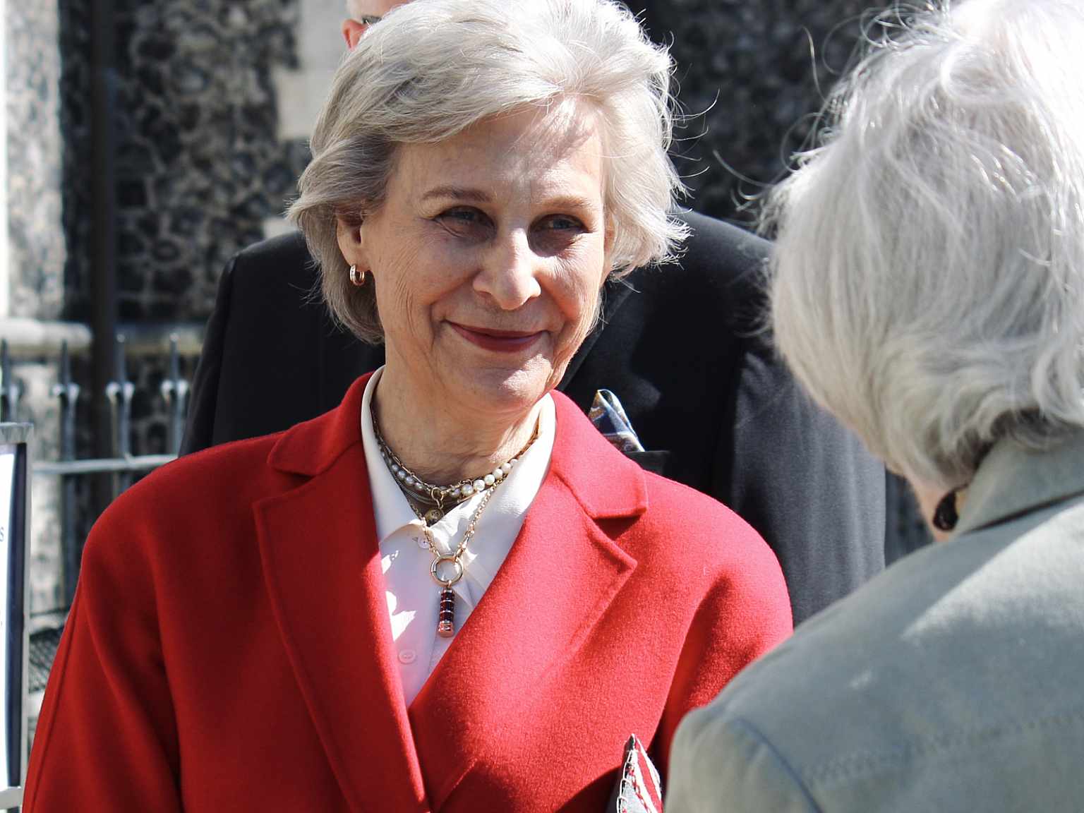 Outside St Albans 1 HRH Duchess of Gloucester