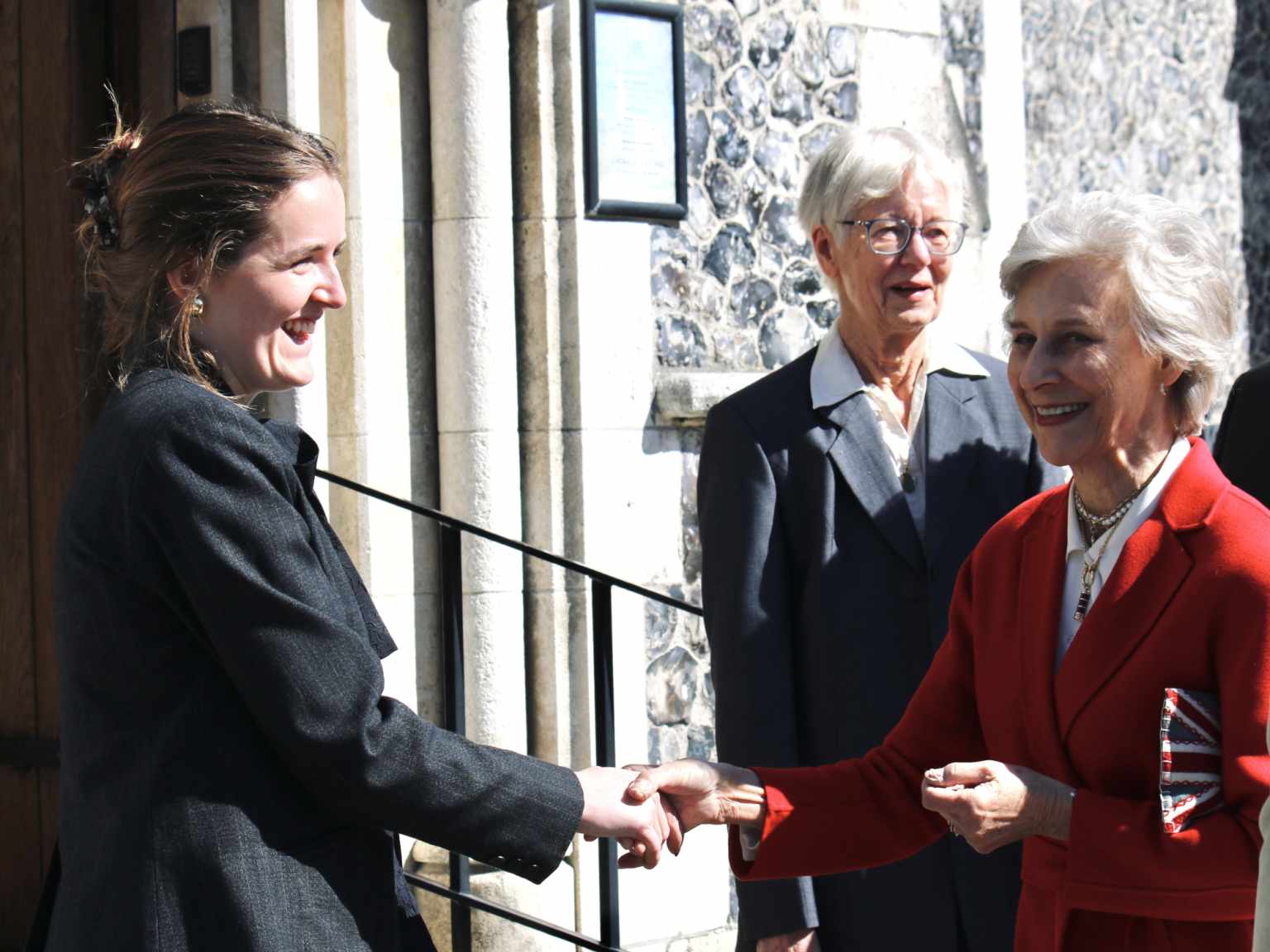 Outside St Albans 3 HRH Duchess of Gloucester