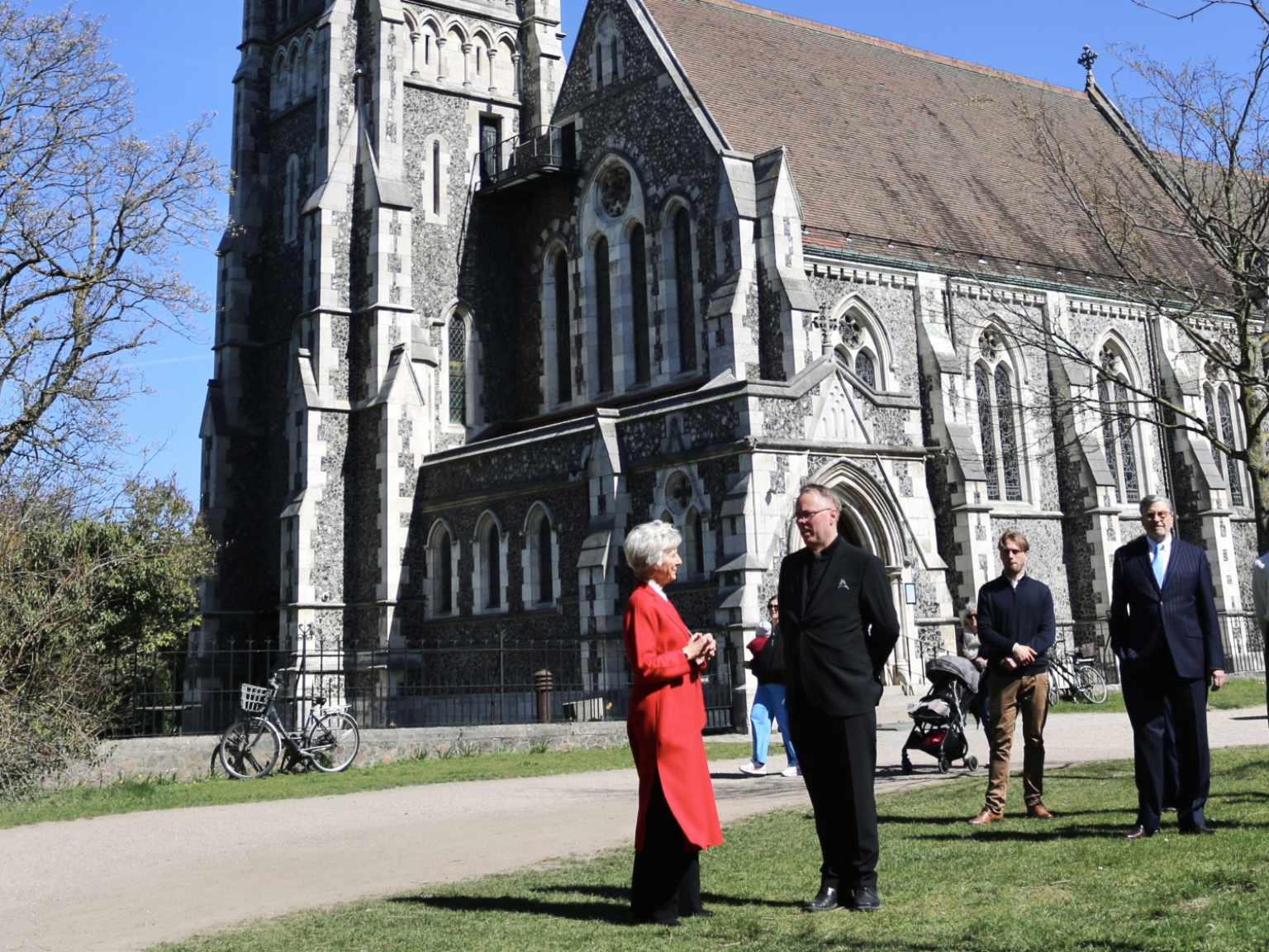 Outside St Albans 7 HRH Duchess of Gloucester