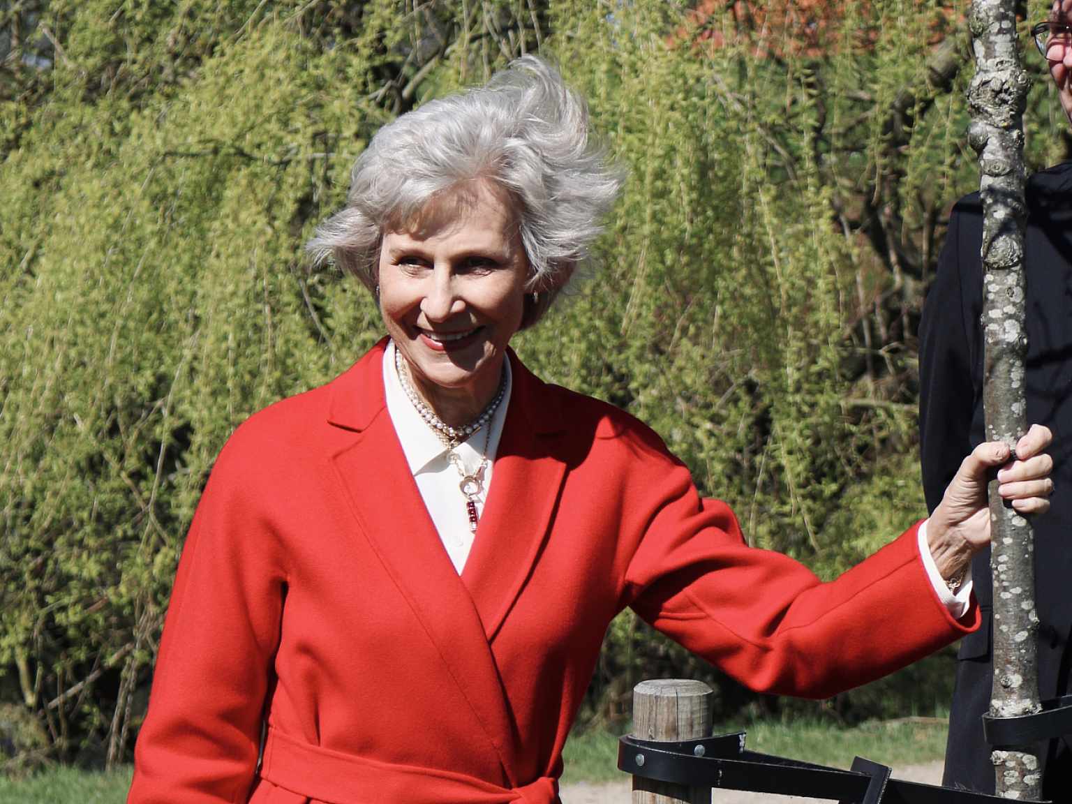 Tree visit 2 HRH Duchess of Gloucester