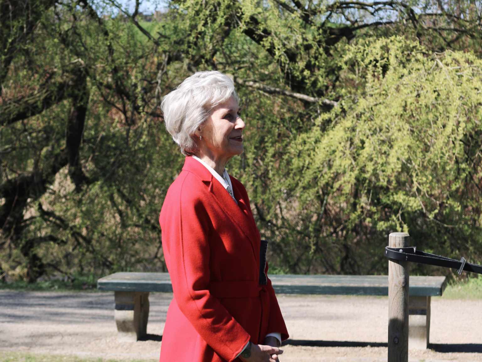 Tree visit 4 HRH Duchess of Gloucester