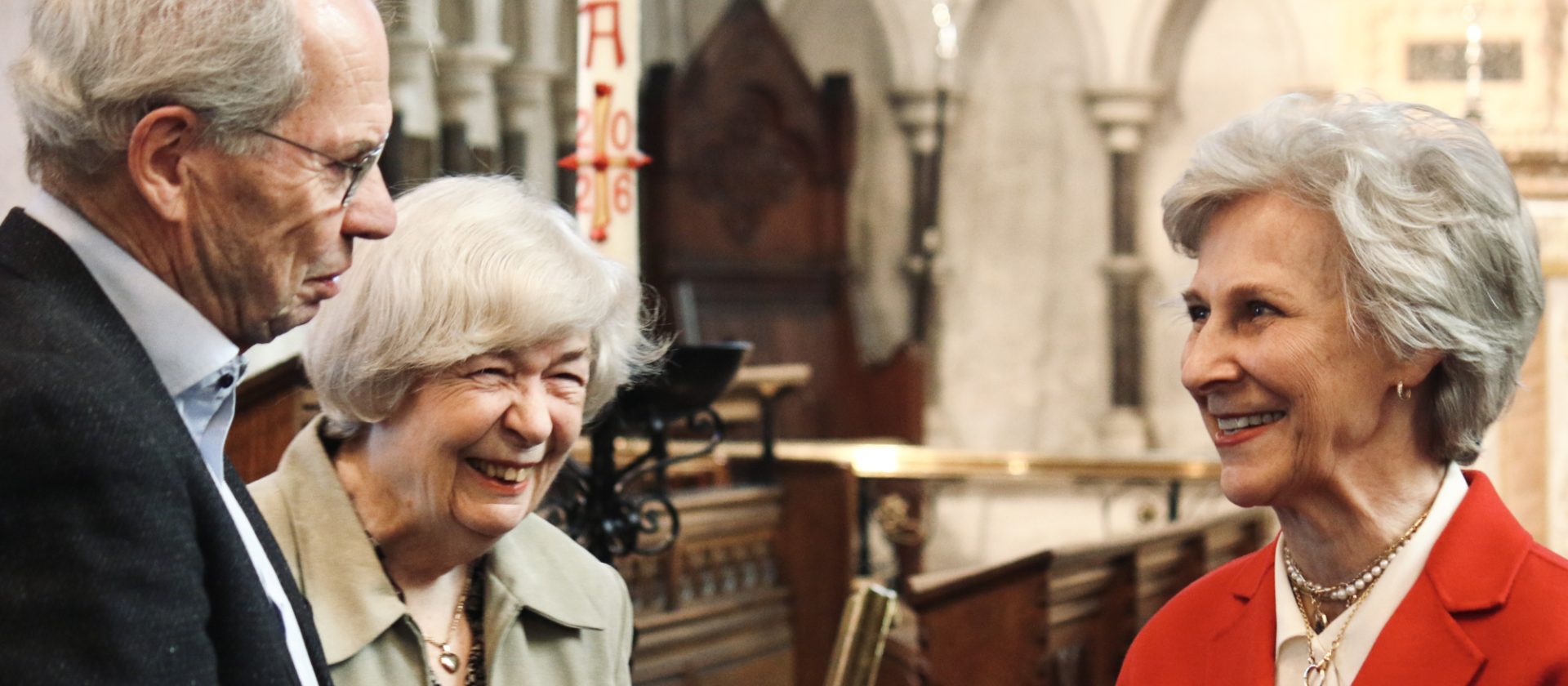 HRH The Duchess of Gloucester visits St Alban's Church on St George's Day