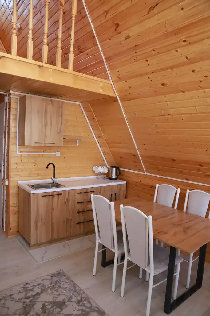 4 местный A-Frame коттедж