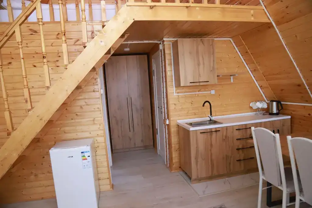4 местный A-Frame коттедж