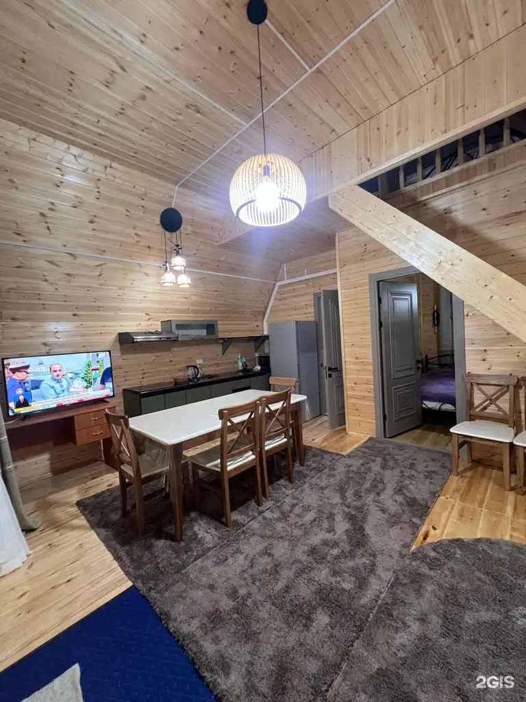 2-х этажный A-Frame домик на 4 человек