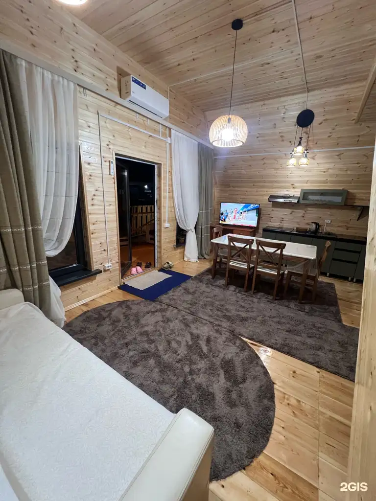 2-х этажный A-Frame домик на 4 человек