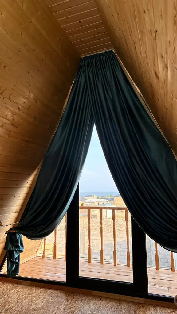 A-frame домик