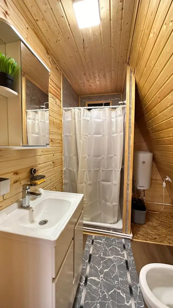 A-frame домик