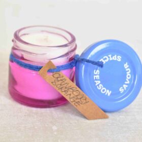 Cranberry, Orange and Cinnamon Scented Candle 30ml