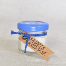 Sea Salt and Wood Sage Scented Candle 30ml