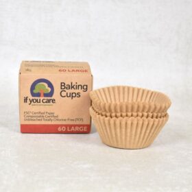 Unbleached Baking Cups - Box of 60 (Large)