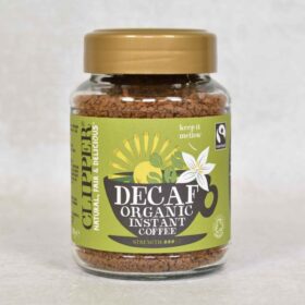 Instant DECAFFEINATED coffee Fairtrade