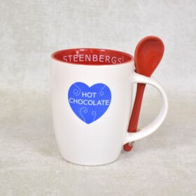 Hot Chocolate Mug with spoon