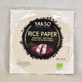 White Rice Paper, Vietnamese style rice wraps, 15 sheets