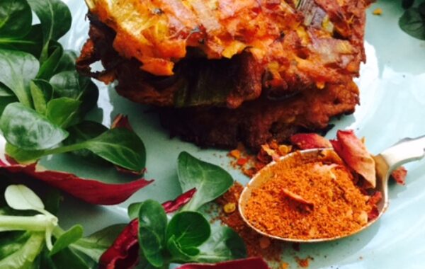 Harissa with Rose Spiced Sweet Potato Fritters Recipe