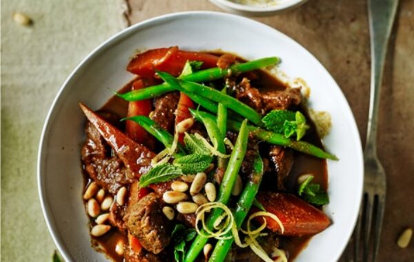 Moroccan Beef Stew Recipe with Spiced Tahini Yoghurt – Madeleine Shaw