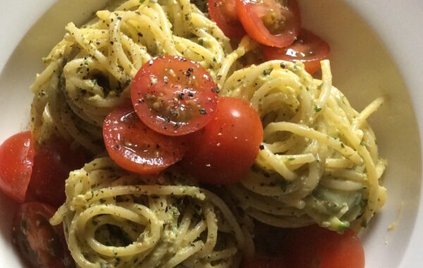 Feta Pesto Pasta Recipe
