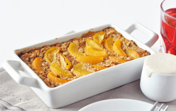 Apricot & Ginger Oat Bake Recipe