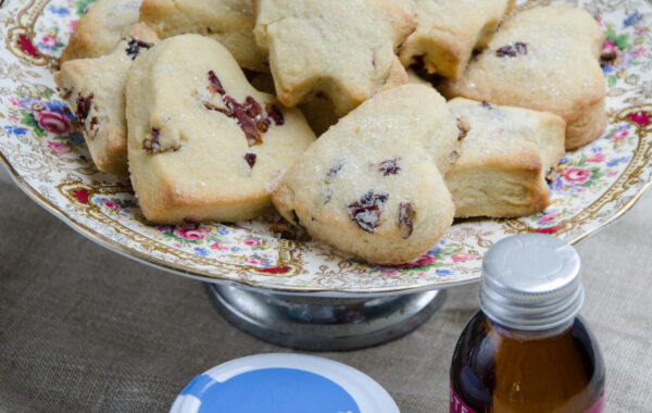 Steenbergs Rosewater Shortbread Recipe