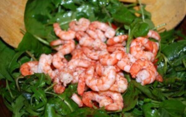 Spicy King Prawn and Prawn Salad Recipe