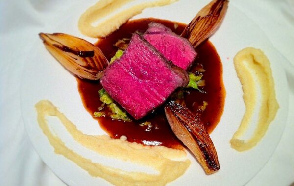 Slow Roast Sirloin with Celeriac Mash Recipe