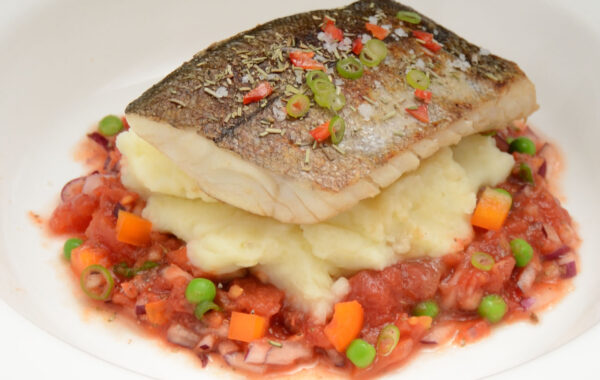 Mediterranean Haddock Recipe  with a tomato and smoked paprika stew