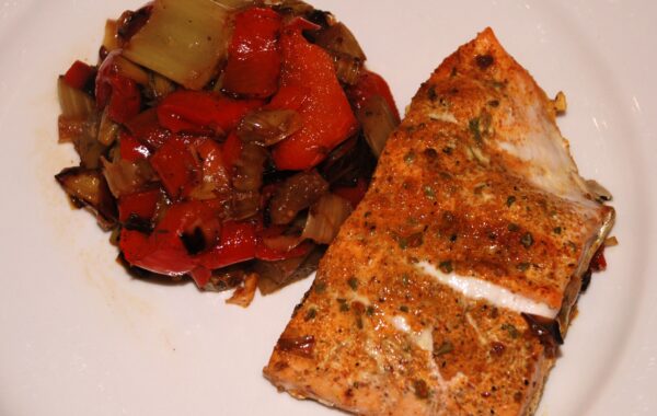 Chermoula flavoured Salmon Recipe