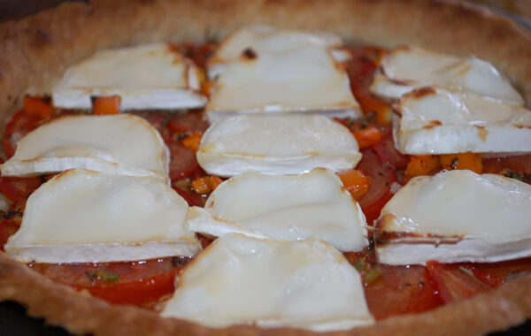 Tomato and Goat’s Cheese Tart Recipe