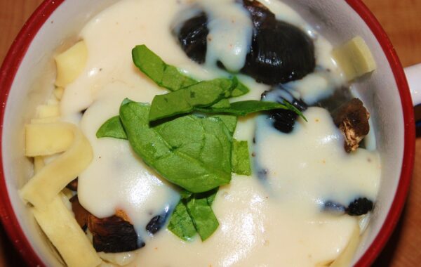 Tagliatelle With A Mushroom and Truffle Sauce