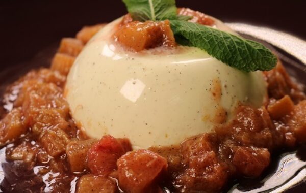 Stewed Rhubarb And Panna Cotta Recipe