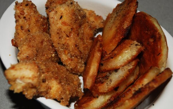 Chicken Nuggets And Chips Recipe