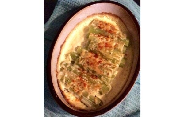 Baked Celery With Cream Recipe