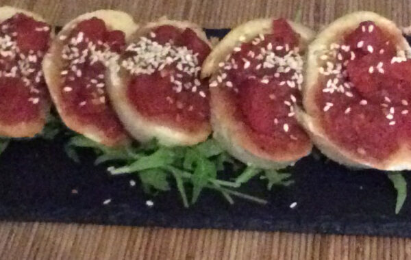 Moroccan Sweet Tomato Crostini Recipe