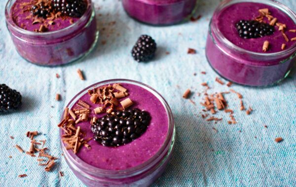 NIki’s Blackberry and Dark Chocolate Creams Recipe