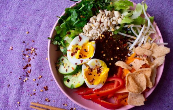 Indonesian style Gado-Gado Spicy Salad recipe