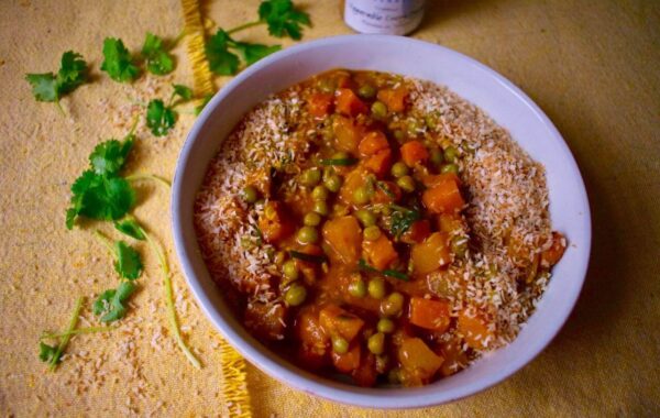 Niki’s Carrot, Pea and Coconut Curry Recipe
