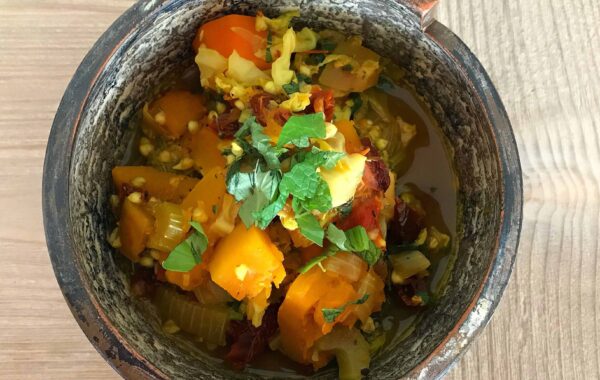 Triple Pepper and Buckwheat Autumn Stew Recipe