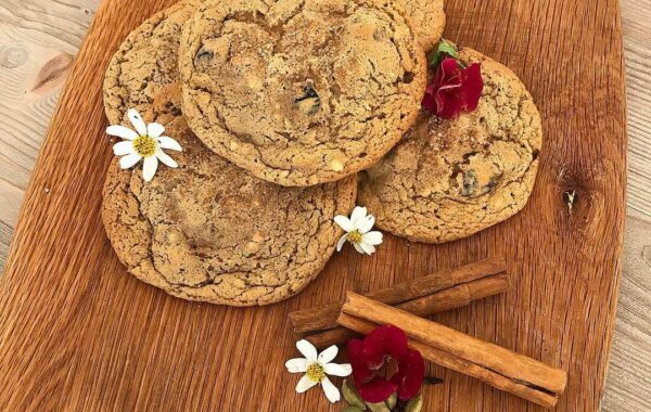 Cherry Hazelnut Chai Cookie Recipe
