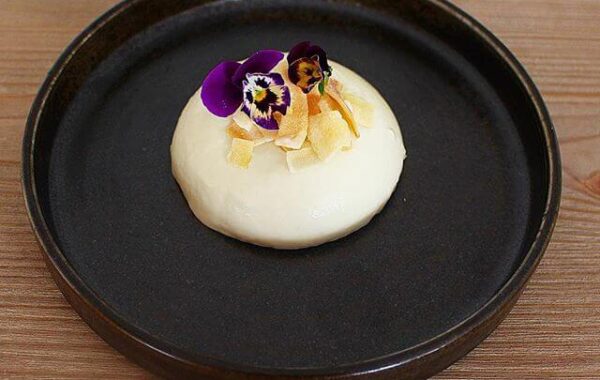Pandan, Coconut and Tonka Bean Panacotta Recipe