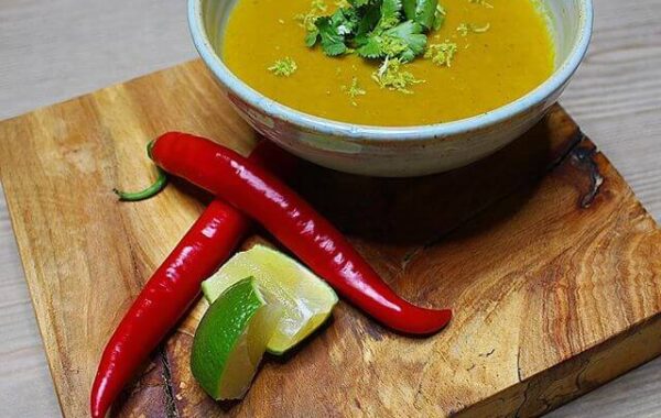 Sweet potato, chilli and lime Soup Recipe