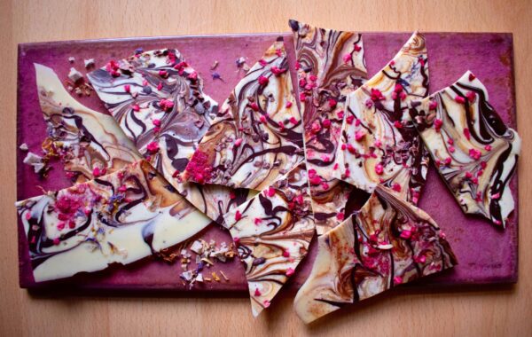 Niki’s Marbled Chocolate Shards Recipe