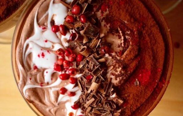 Niki’s Dark Chocolate and Pink Peppercorn Mousse Recipe