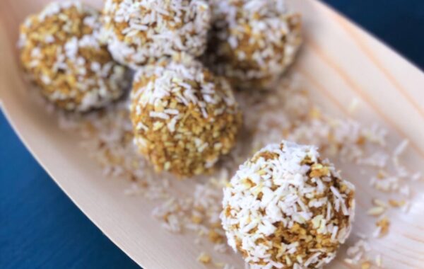 Golden Turmeric Energy Balls Recipe