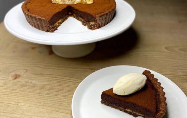 Banana Tamarind Caramel Chocolate Tart Recipe