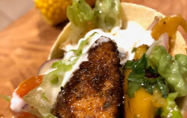 Blackened Salmon Taco Recipe
